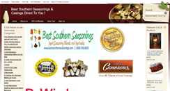 Desktop Screenshot of bestsouthernseasonings.com